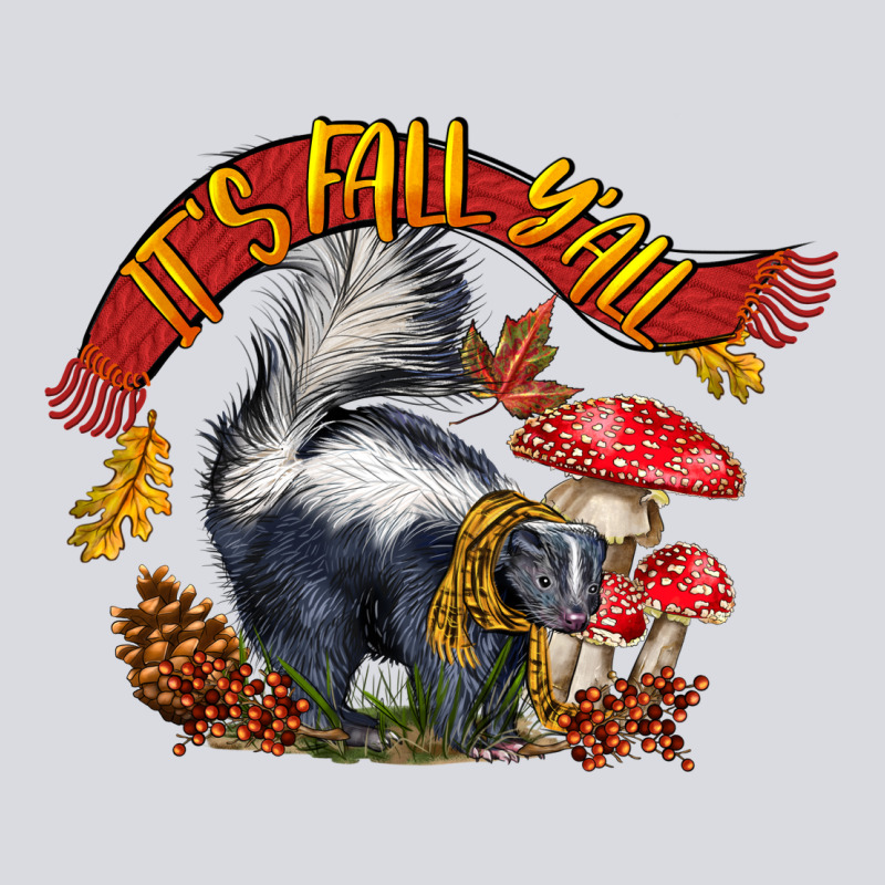 It's Fall Y'all Skunk Zipper Hoodie by LillyAllenDesigns | Teevron
