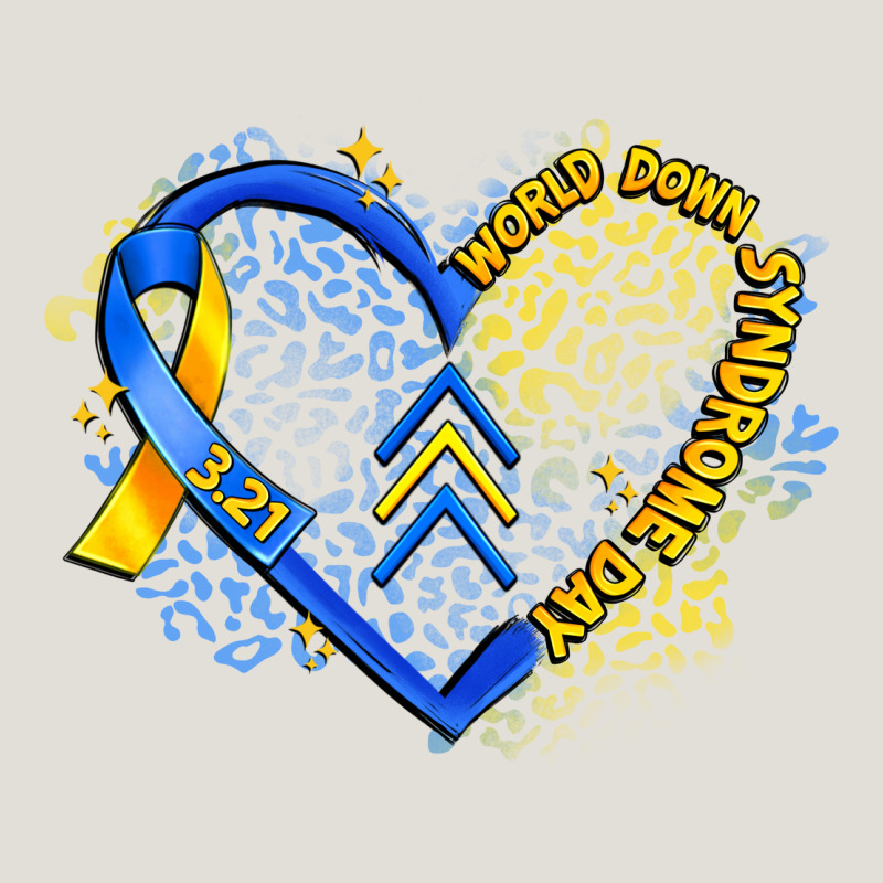 World Down Syndrome Day Heart Heavy Core Tee by Artiststas | Teevron