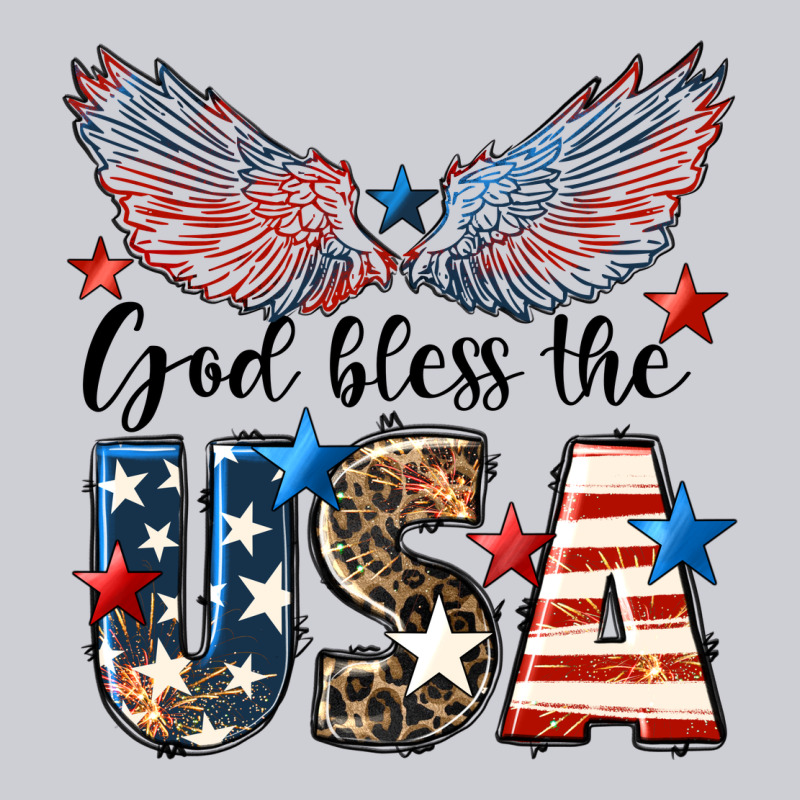 Western God Bless The Usa 4th Of July Heavyweight Sweatshirt by LillyAllenDesigns | Teevron