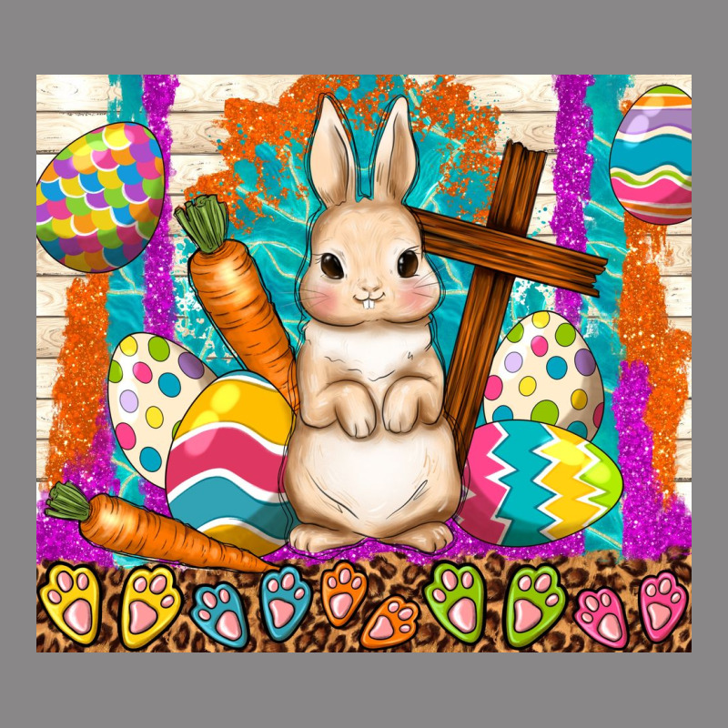 Easter Day Rabbit Vintage Tee by TumblerDesignByShophia | Teevron