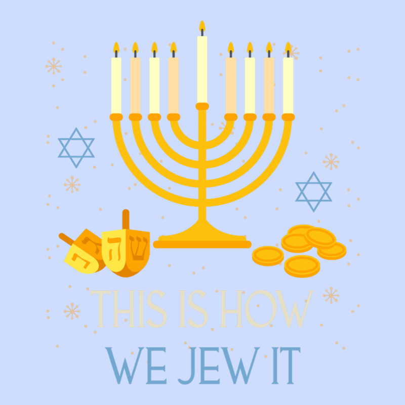 This Is How We Jew It Funny Jewish Ugly Hanukkah Christmas Urban Heavy Tee by minhPixels | Teevron