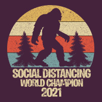 Bigfoot Social Distancing World Champion Premium Tee | Teevron