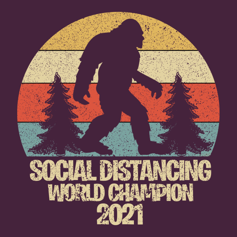 Bigfoot Social Distancing World Champion Premium Tee by Bettercallsaul | Teevron