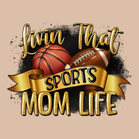 Livin That Sports Mom Life Urban Heavy Tee | Teevron