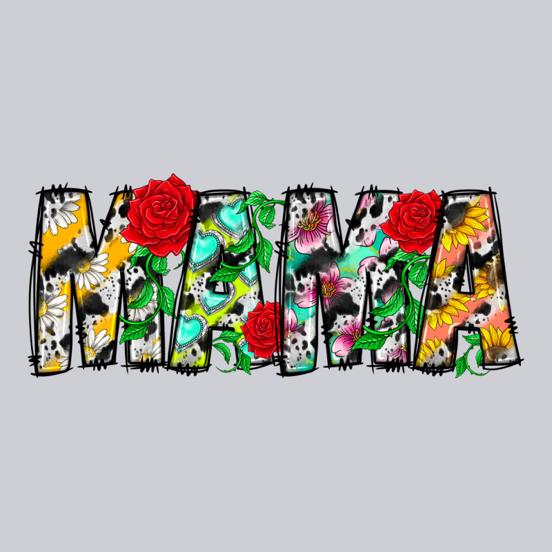 Floral Animal Print Mama Heavyweight Sweatshirt by CowhideDigitalArt | Teevron