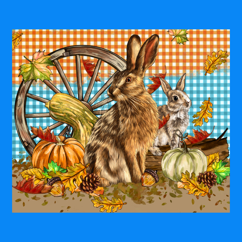 Fall Rabbit  Mousepad Zipper Hoodie by LillyAllenDesigns | Teevron