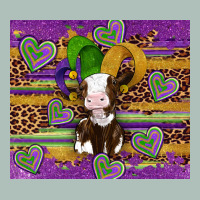 Mardi Gras Cow Heavyweight Hoodie | Teevron