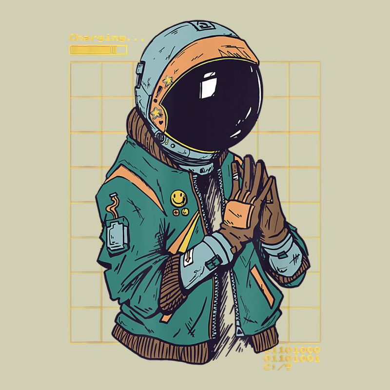 Astronaut Space Travel Retro Aesthetic Streetwear T Shirt Heavy Core Tee by minhPixels | Teevron