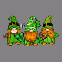 St Patricks Day Gnomes With Western Hearts And Shamrocks Heavyweight Hoodie | Teevron