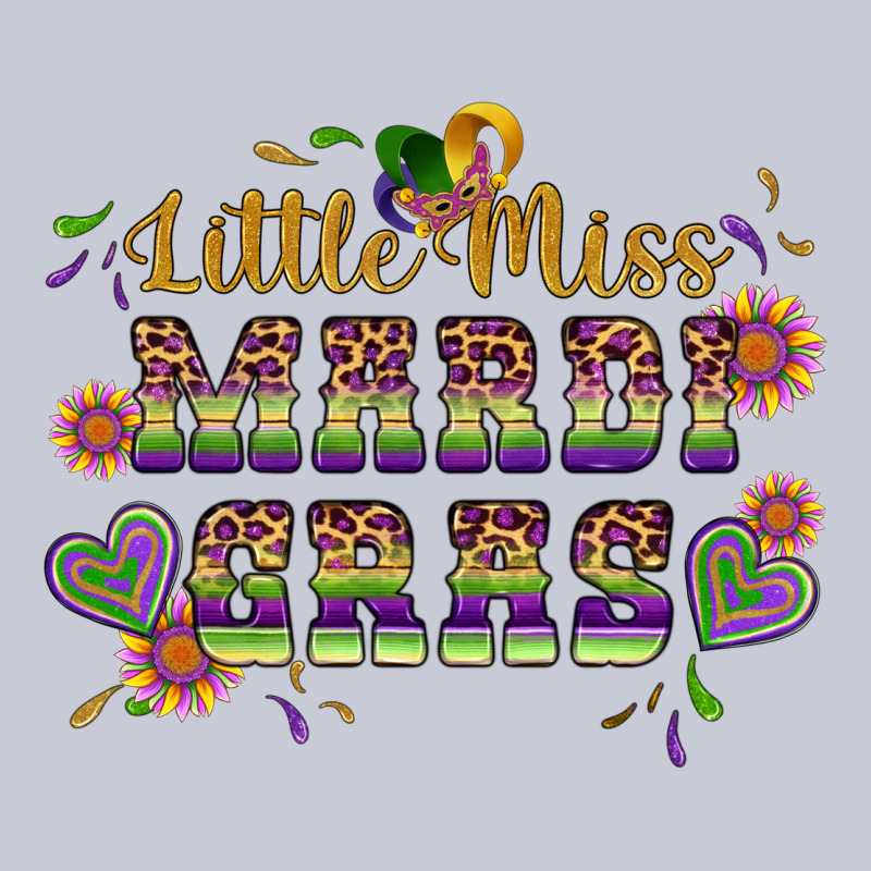 Little Miss Mardi Gras Heavyweight Hoodie by Artiststas | Teevron