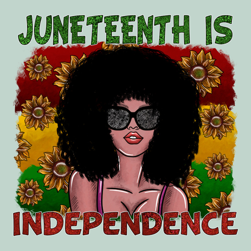 Juneteenth Is Independence Zipper Hoodie by SublimationCraftShop | Teevron