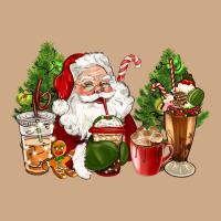 Santa Coffee Cups Christmas Vintage Hoodie | Teevron
