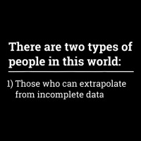 Two Types Of People Can Extrapolate Incomplete Data Gift Premium Tee | Teevron