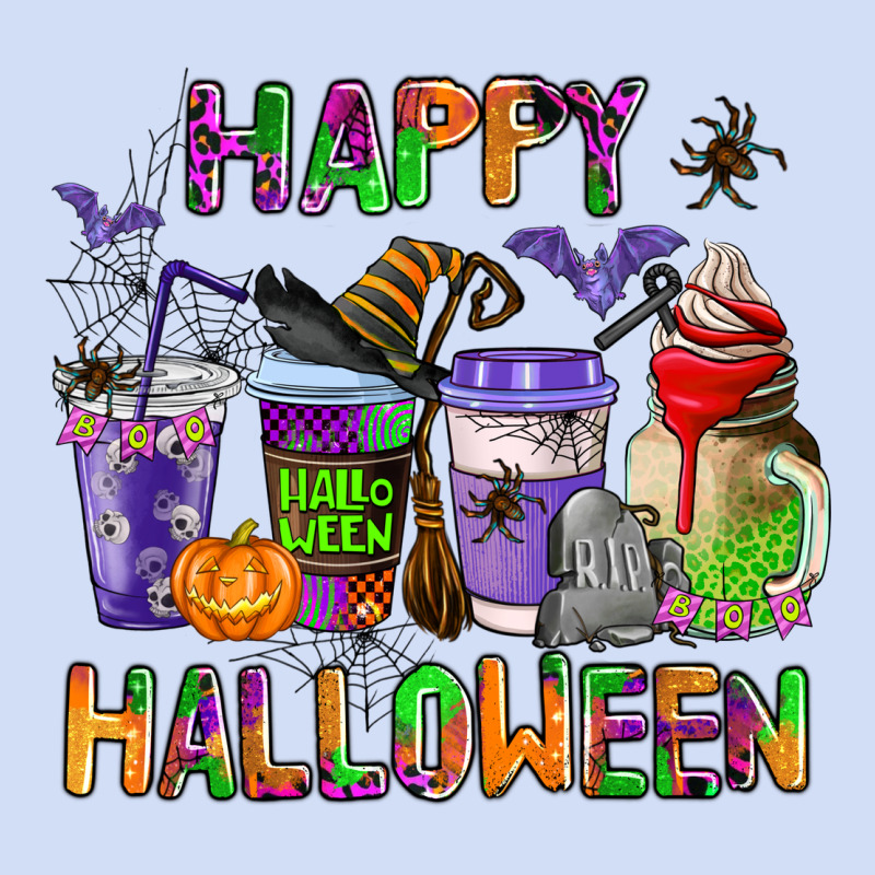 Happy Halloween Coffee Cups Urban Hoodie by AdoDesignShop | Teevron