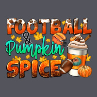 Football Pumpkin Spice Vintage Hoodie | Teevron