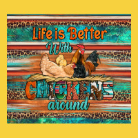 Life Is Better With Chickens Around Chicken Coop Premium Sweatshirt | Teevron