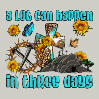 Easter A Lot Can Happen In Three Days Western Sunflowers Heavyweight Hoodie | Teevron