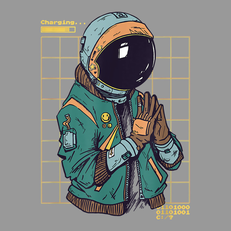 Astronaut Space Travel Retro Aesthetic Streetwear T Shirt Vintage Hoodie by minhPixels | Teevron