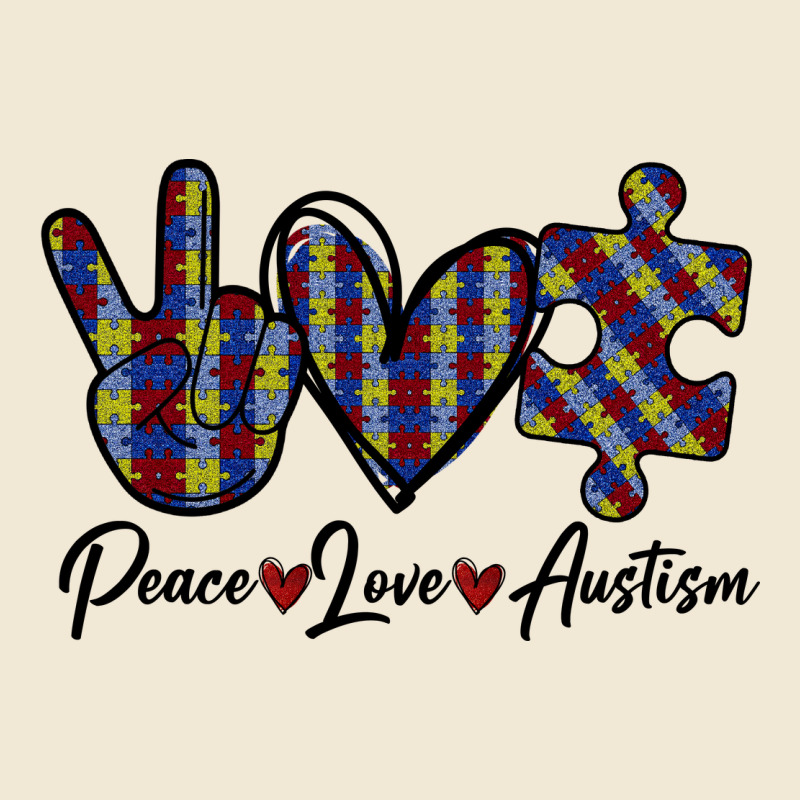 Peace Love Autism Premium Tee by Bettercallsaul | Teevron