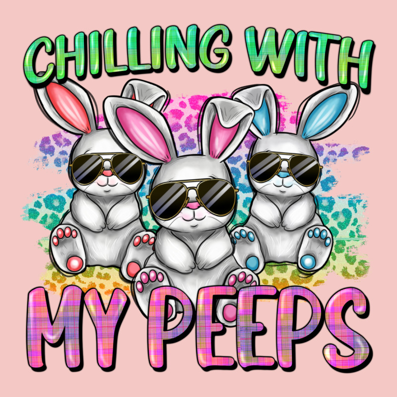 Chilling With My Peeps Easter Bunnies Cowgirl Cowg Urban Heavy Tee by CowGirlArtShop | Teevron