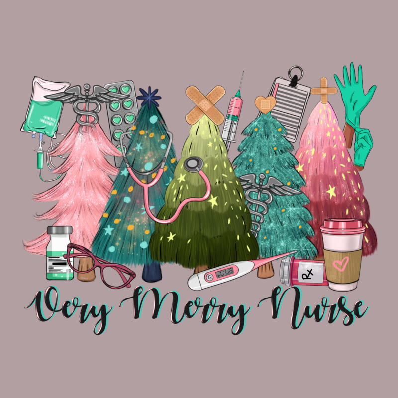 Verry Merry Nurse Vintage Hoodie by CowGirlArtShop | Teevron
