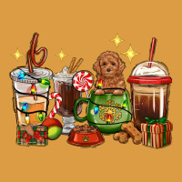 Christmas Coffee Cups With Poodle Urban Heavy Tee | Teevron