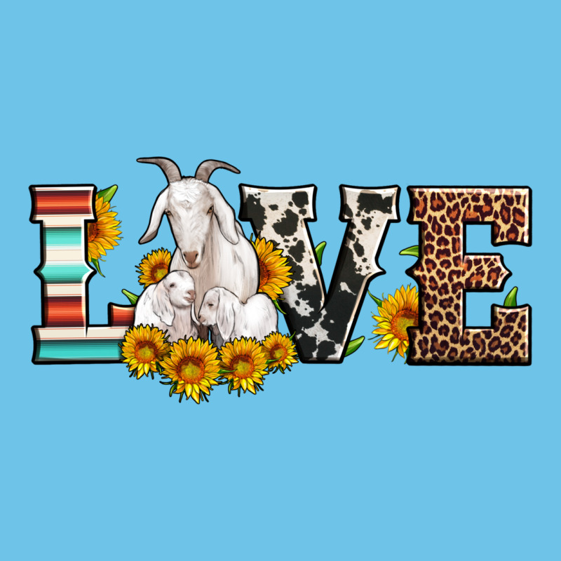 Love Goats Serape Cowhide Leopard Goat Family Premium Sweatshirt by Artiststas | Teevron