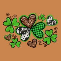Western St Patricks Day Shamrocks And Hearts Heavyweight Hoodie | Teevron