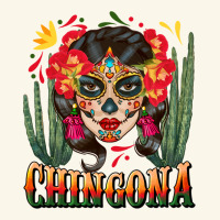 Chingona Sugar Skull Premium Hoodie | Teevron