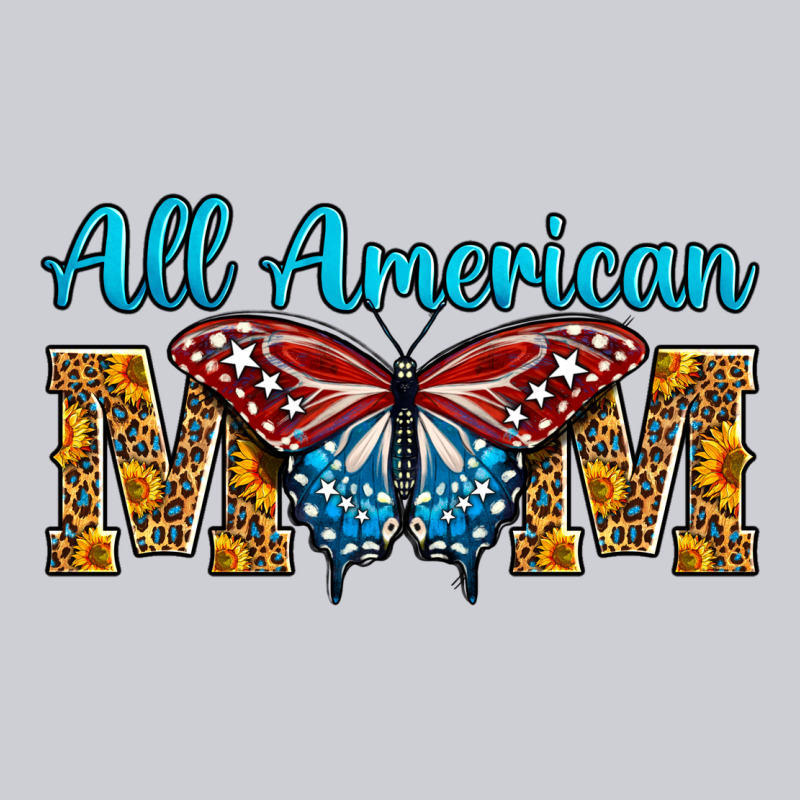 All American Mom Butterfly Heavyweight Sweatshirt by LillyAllenDesigns | Teevron