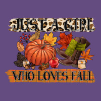 Just A Girl Who Loves Fall Vintage Hoodie | Teevron