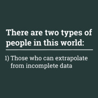 Two Types Of People Can Extrapolate Incomplete Data Gift Premium Sweatshirt | Teevron