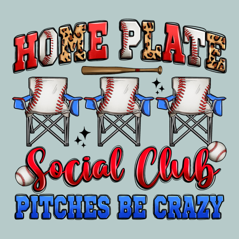 Home Plate Social Club Pitches Be Crazy Heavy Core Tee by Artiststas | Teevron