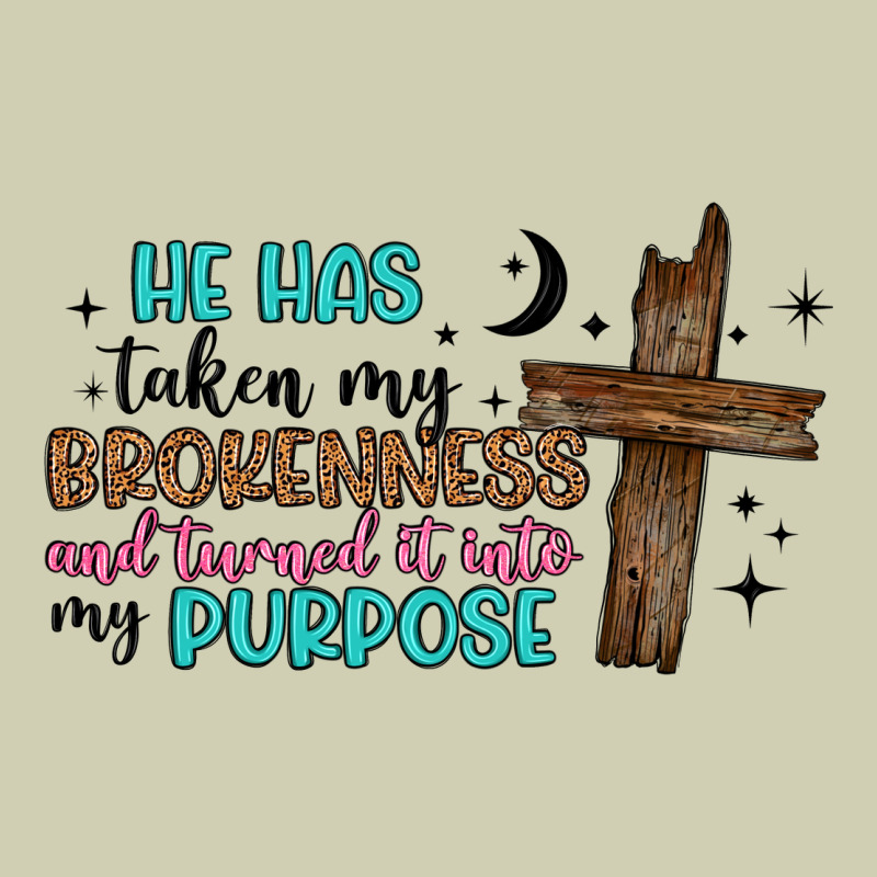 He Has Taken My Brokenness And Turned It Into My P Heavy Core Tee by Artiststas | Teevron