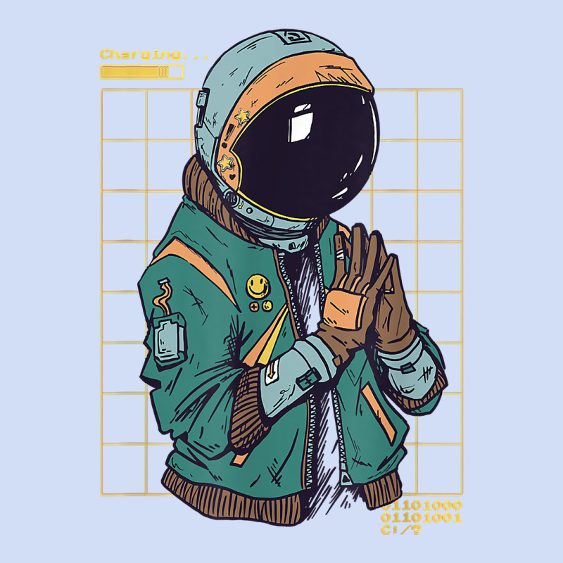 Astronaut Space Travel Retro Aesthetic Streetwear T Shirt Urban Hoodie by minhPixels | Teevron