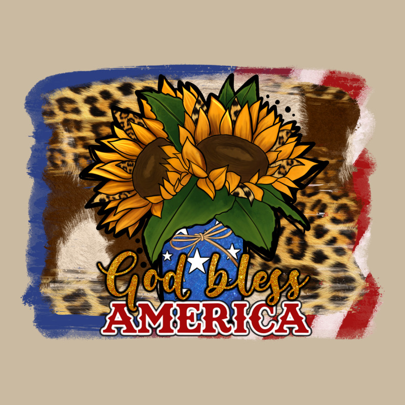 Patriotic Sunflower God Bless America Long Sleeve Tee by Jasminsmagicworld | Teevron