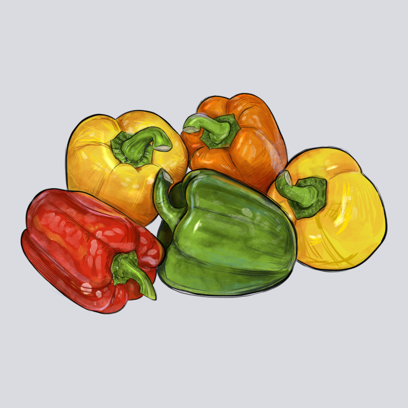 Peppers Zipper Hoodie by LillyAllenDesigns | Teevron