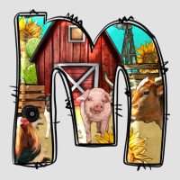 Farm Life Alphabet Lowercase Letters M Premium Hoodie | Teevron