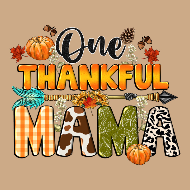 One Thankful Mama Vintage Hoodie by CowGirlArtShop | Teevron