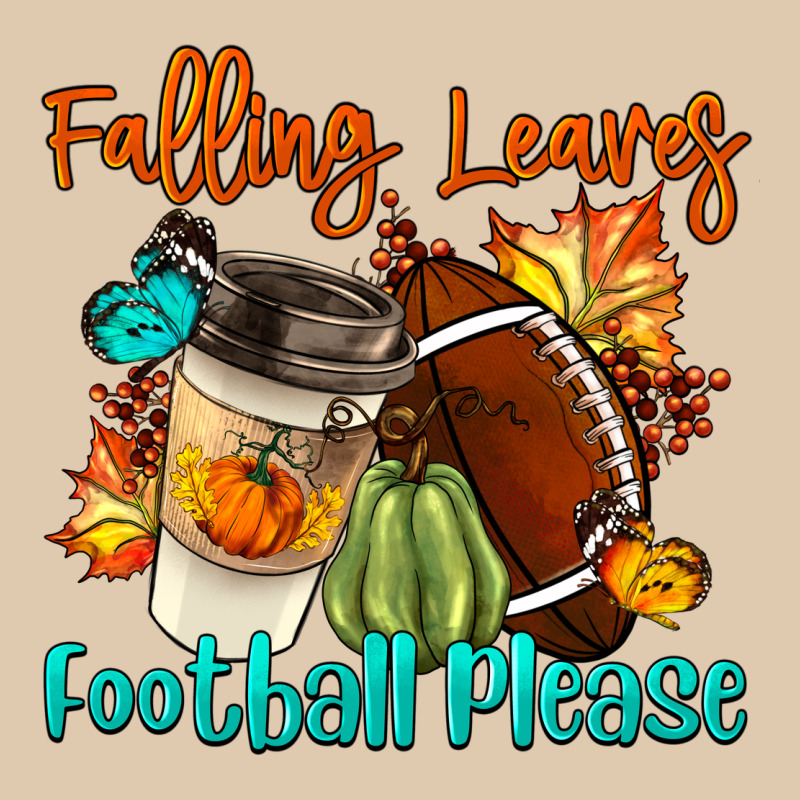 Falling Leaves Football Please Heavyweight Sweatshirt by LillyAllenDesigns | Teevron