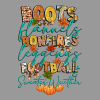 Boots Flannels Bonfires Football Vintage Hoodie | Teevron