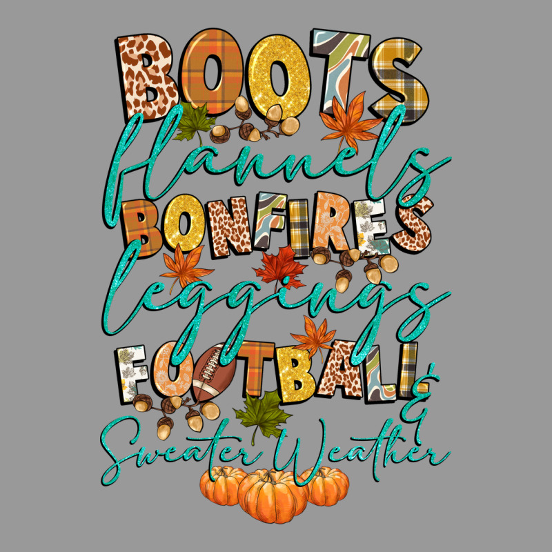 Boots Flannels Bonfires Football Vintage Hoodie by CowGirlArtShop | Teevron