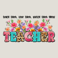 Teach Them Love Them Watch Them Grow Teacher Heavy Core Tee | Teevron