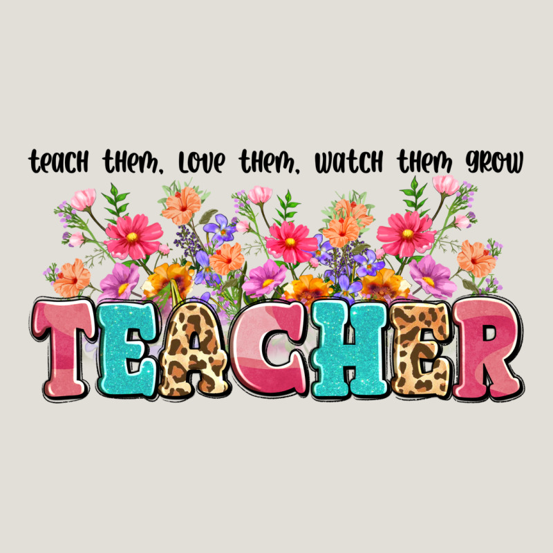 Teach Them Love Them Watch Them Grow Teacher Heavy Core Tee by Artiststas | Teevron