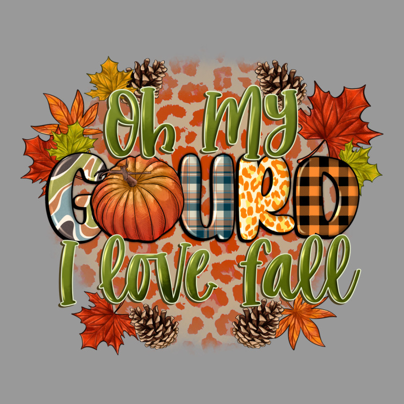 Oh My Gourd I Love Fall Vintage Hoodie by CowGirlArtShop | Teevron