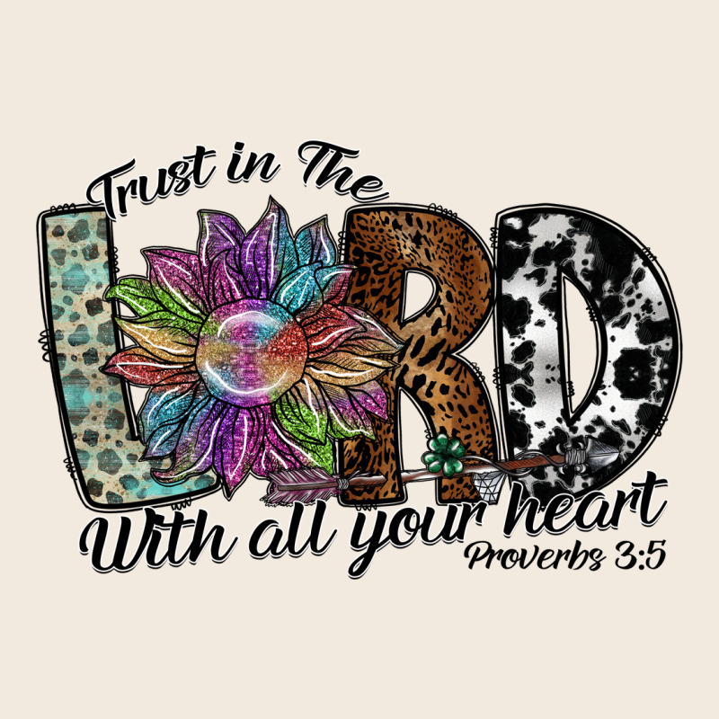 Trust In The Lord With All Your Heart Zipper Hoodie by SublimationCraftShop | Teevron