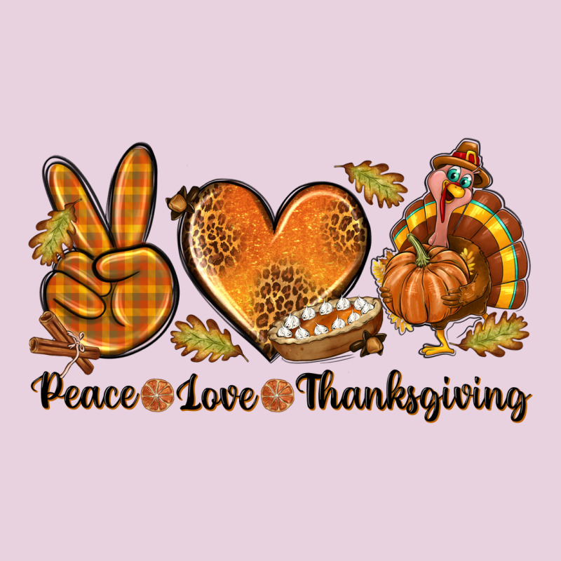 Peace Love Thanksgiving Classic Tee by texasbilliewilder | Teevron