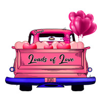 Loads Of Love Valentine's Day Truck Premium Tee | Teevron