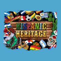 Hispanic Heritage Flags Premium Hoodie | Teevron