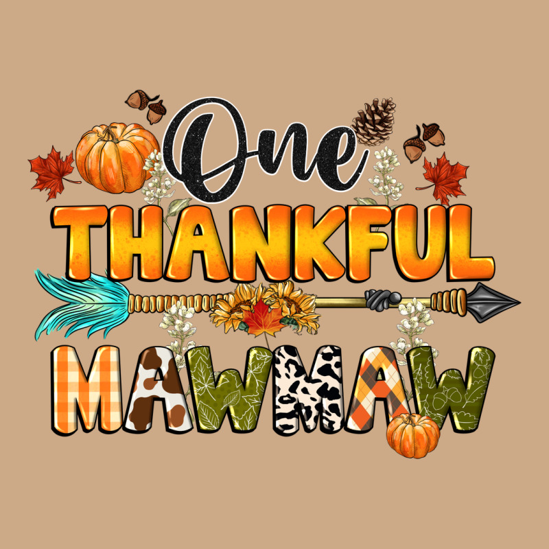 One Thankful Mawmaw Vintage Hoodie by CowGirlArtShop | Teevron